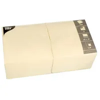 Papstar Servietten, 3-lagig 1/4-Falz 40 cm 250 Stück gold,