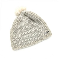 Barts Ymaja Beanie Baskenmütze, Weiß (Oyster