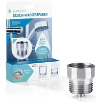 GOURMETmaxx puregreen) Wassersparer für die Dusche | Spart bis