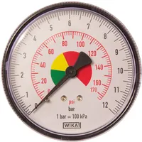 ELMAG Druckmanometer 0-12 bar ø 63 mm