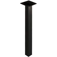 Diy element-system gmbh Stahlrohrmöbelfüsse schwarz 800mm eckig