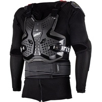 Leatt 3.5 Protektorenjacke Level-1 - Schwarz/Dunkelgrau/Rot - XL