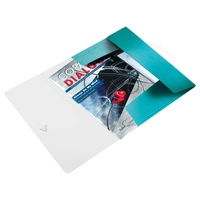 Leitz Eckspanner WOW A4 eisblau