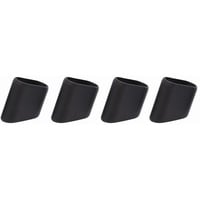 Siena Garden SIENA-Ersatzteil Set Fußk.sw 30x15mm für Klappsessel Materia