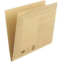 Hamelin ELBA Einstellhefter 100552000 23x31cm kfm./Behördenheftung braun