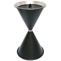 SZ METALL 29715 Standaschenbecher schwarz