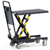 FETRA Hubtischwagen 6831 - Tragkraft 150kg Polyurethan-Reifen