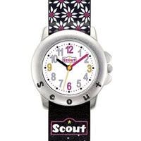 Scout Kinder Uhr Lernuhr Star Kids Blumen Mädchenuhr 280393027