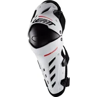 Leatt Dual Axis Knieprotektoren - Weiß/Schwarz - L/XL