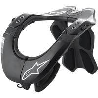 Alpinestars BNS Tech-2, Nackenstütze - Schwarz/Grau / XSM