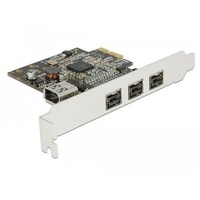 DeLock 89864 PCI Express Karte FireWire B, Kontrollerkarte