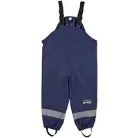 Sterntaler Regenträgerhose ungefüttert uni in marineblau | Gr.: 80