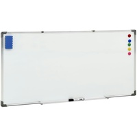 VidaXL Magnetisches Whiteboard Weiß 110x60 cm Stahl