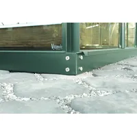 Vitavia Stahlfundament für Gewächshaus Mars 8300-dunkelgrün