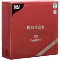 Papstar Servietten bordeaux 3-lagig 40,0 x 40,0 cm,