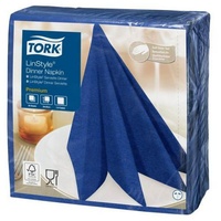 TORK Servietten LinStyle® Premium mitternachtsblau 1-lagig 39,0 x 39,0
