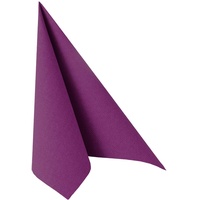 Papstar Servietten lila 3-lagig 40,0 x 40,0 cm, 50