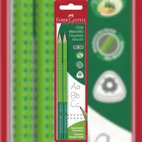 Faber-Castell 517093 Bleistift Grip 2001 Two TONE, Blisterkarte