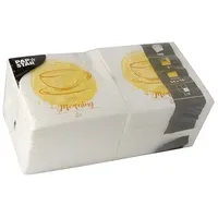 Papstar Servietten, 3-lagig 1/4-Falz 24 cm x 24 cm