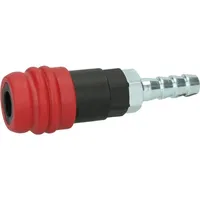 KS Tools 2 Stufen-Druckluft-Sicherheitskupplung mit Schlauchtülle, 11mm