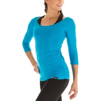 Winshape Damen 3/4-Arm Shirt Ws4 türkis, L