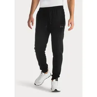 H.I.S. H.I.S Sweathose, Jogginghose mit kleinem Logodruck H.I.S schwarz