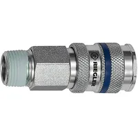 Riegler Schnellverschlusskupplung NW 7,8, Stahl, R 3/8 AG