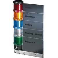 Rittal SG 2374.150 Beschriftungstafel Acryl Transparent 1St.