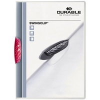 Durable 25 DURABLE Klemmhefter SWINGCLIP purpurrot