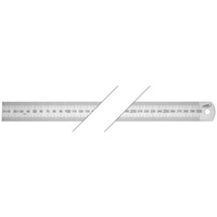 Helios-Preisser Stahlmaßstab L.500mm rostfr.Stahl biegsam Teilung A =mm/mm