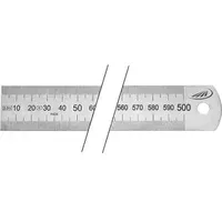 Helios-Preisser Stahlmaßstab 500 mm