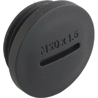 Kaiser 8845.25 Verschlussschraube M25 Kunststoff Schwarz