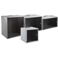 EFB-Elektronik 19" 09HE Wandgehäuse Basic, FLAT-Pack, Tiefe 600mm, RAL7035