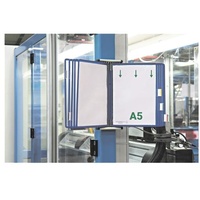 Tarifold Wand-Sichttafelsystem 415101 DIN A5 blau mit 10 St.