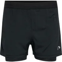 New Line Core 2in1 Laufshorts Damen black S