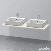 Duravit XSquare 140x55cm, T, m 2 Auss, Beck. beids.