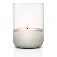 BLOMUS Windlicht Calma Beton Grau Hellgrau S