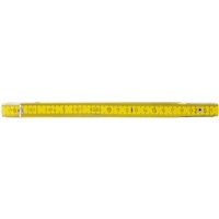 KS Tools Holz-Gliedermaßstab, gelb, 2m