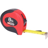 KS Tools Bandmaß mit Feststeller,schwarz-rot, 8m