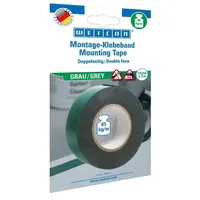 WEICON Klebeband Montage-Klebeband grau 3 m