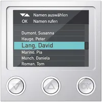 Ritto Portier Displaymodul silber