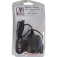 2Go Netz Ladegerät Micro USB 100-240V schwarz