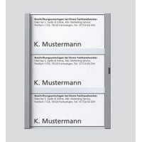 Siedle Namensschild sil-met kpl. 200029045-00