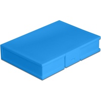 DeLock Schutzbox für 3.5" HDD, blau