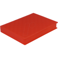 Inter-Tech HDD-Cover 2.5", rot
