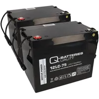 Q-Batteries Ersatzakku f. Sterling S700, Elite XS &Trophy 2x