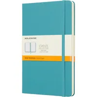 Moleskine Notizbuch A5 liniert Riffblau