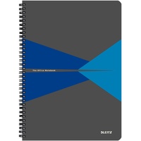 Leitz 44960035 Office Collegeblock A4 liniert, spiralgebunden mit PP