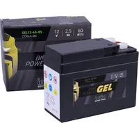 Intact Bike-Power GEL12-4A-BS CTR4A-BS, 12V 2,5 Ah, 60 A