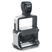 Trodat Professional 5430, selbstfärbend, mit Text Bezahlt, Abdruck 41